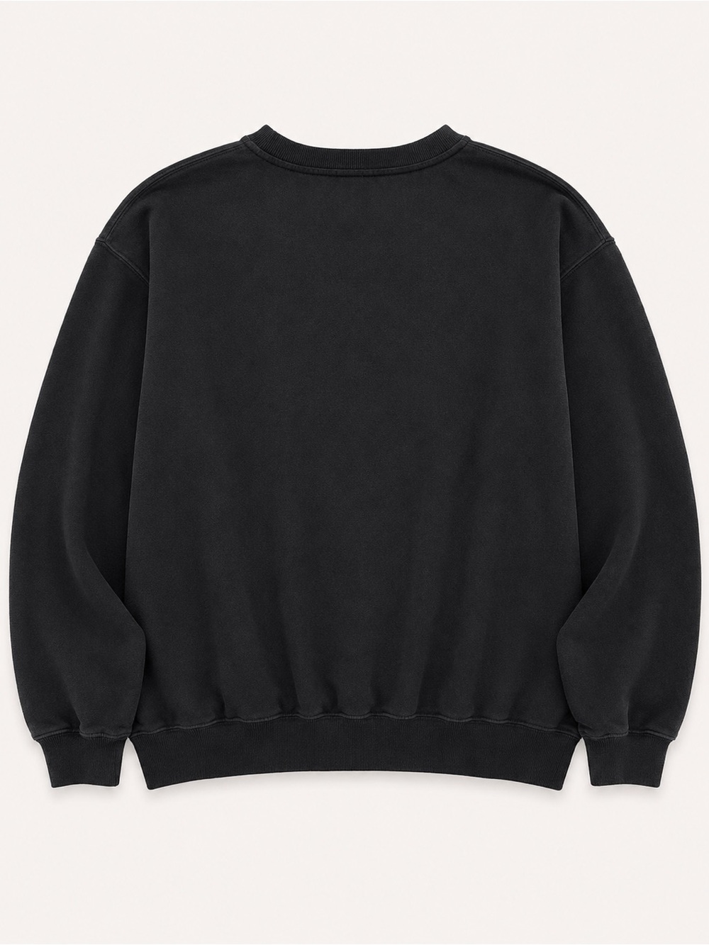John Galt by Brandy Melville New York Graphic Crewneck Sweatshirt - Black - Picture 3 of 9